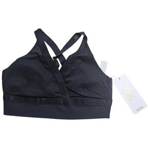 Rhone Banded Hi-Form NWT Black SculptPower Anti-Odor Sports Bra 200166-003-S S